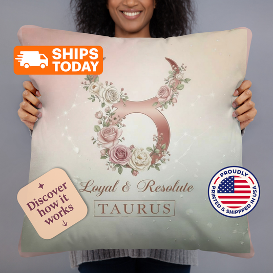 Energy Alignment Pillow — All 12 Zodiac Signs Available