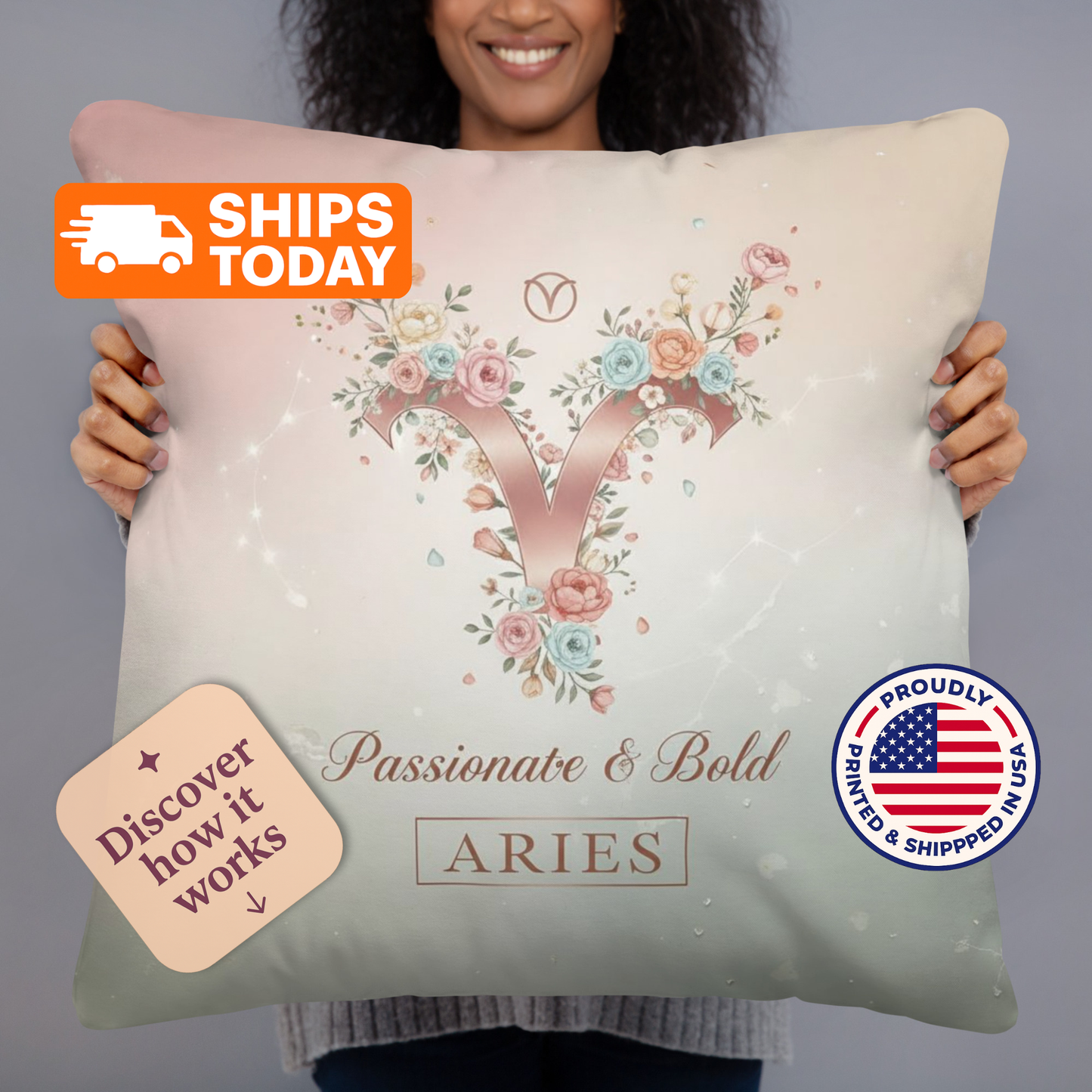 Energy Alignment Pillow — All 12 Zodiac Signs Available