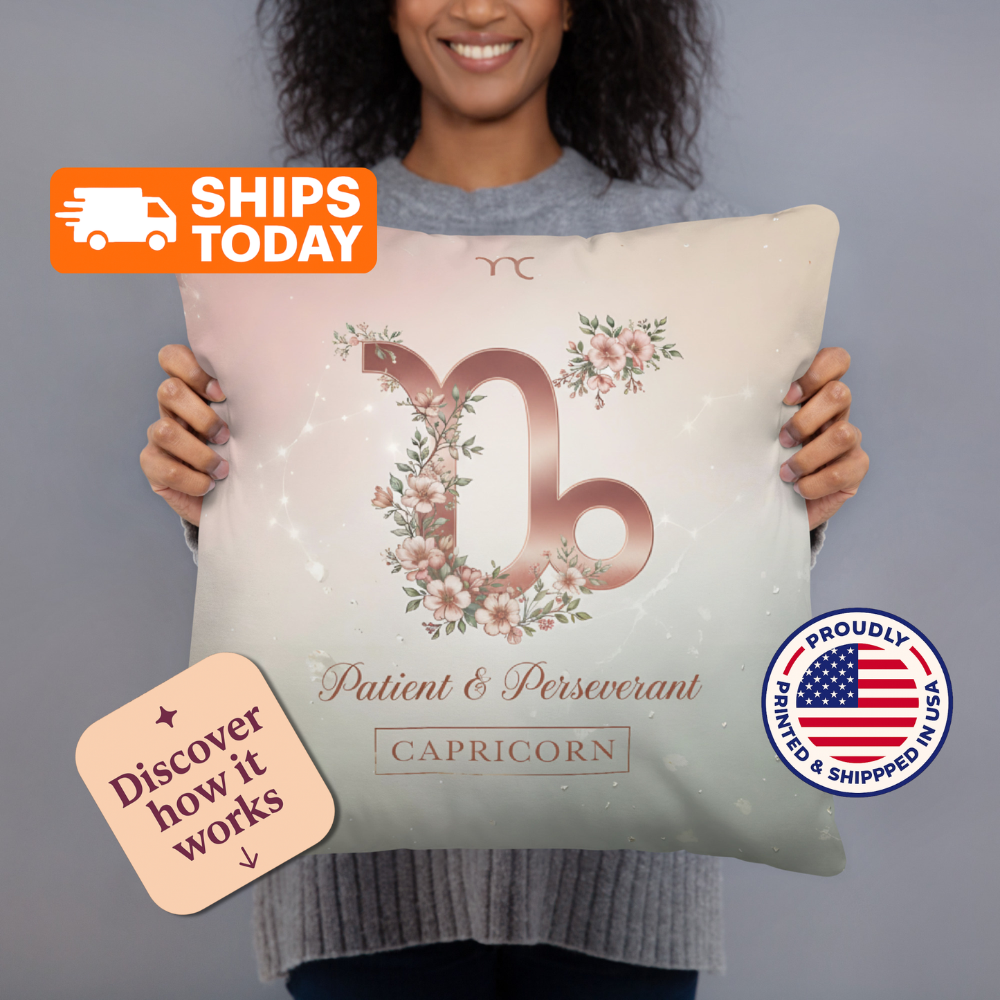 Energy Alignment Pillow — All 12 Zodiac Signs Available