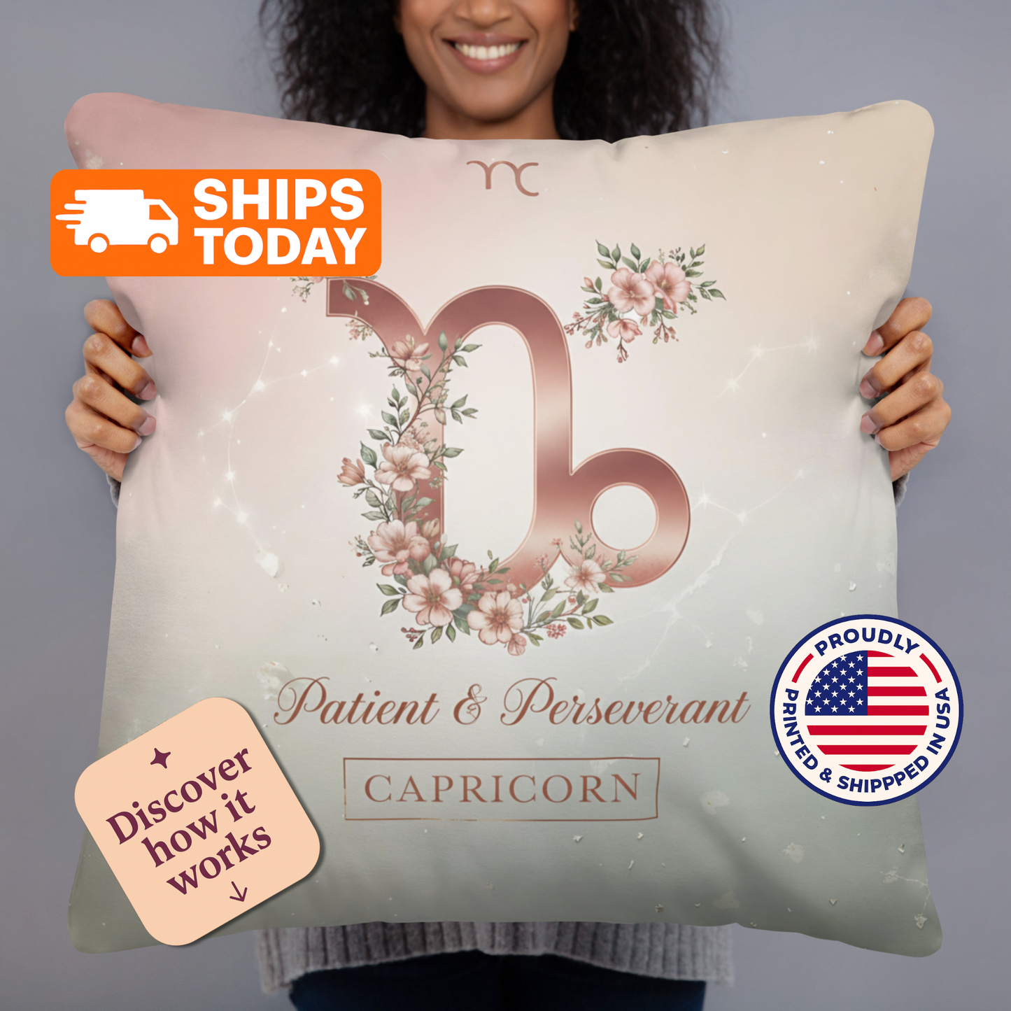 Energy Alignment Pillow — All 12 Zodiac Signs Available